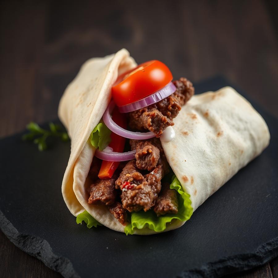 Beef Gyro Wrap