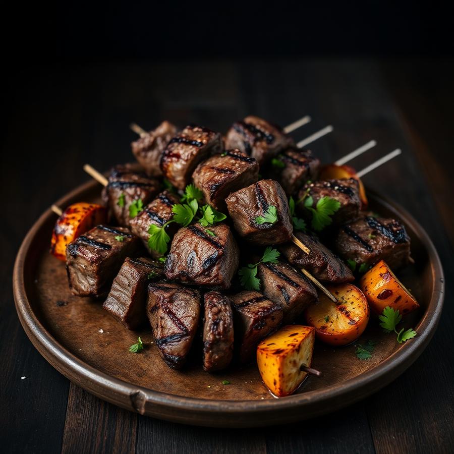 Lamb Kebab Skewers