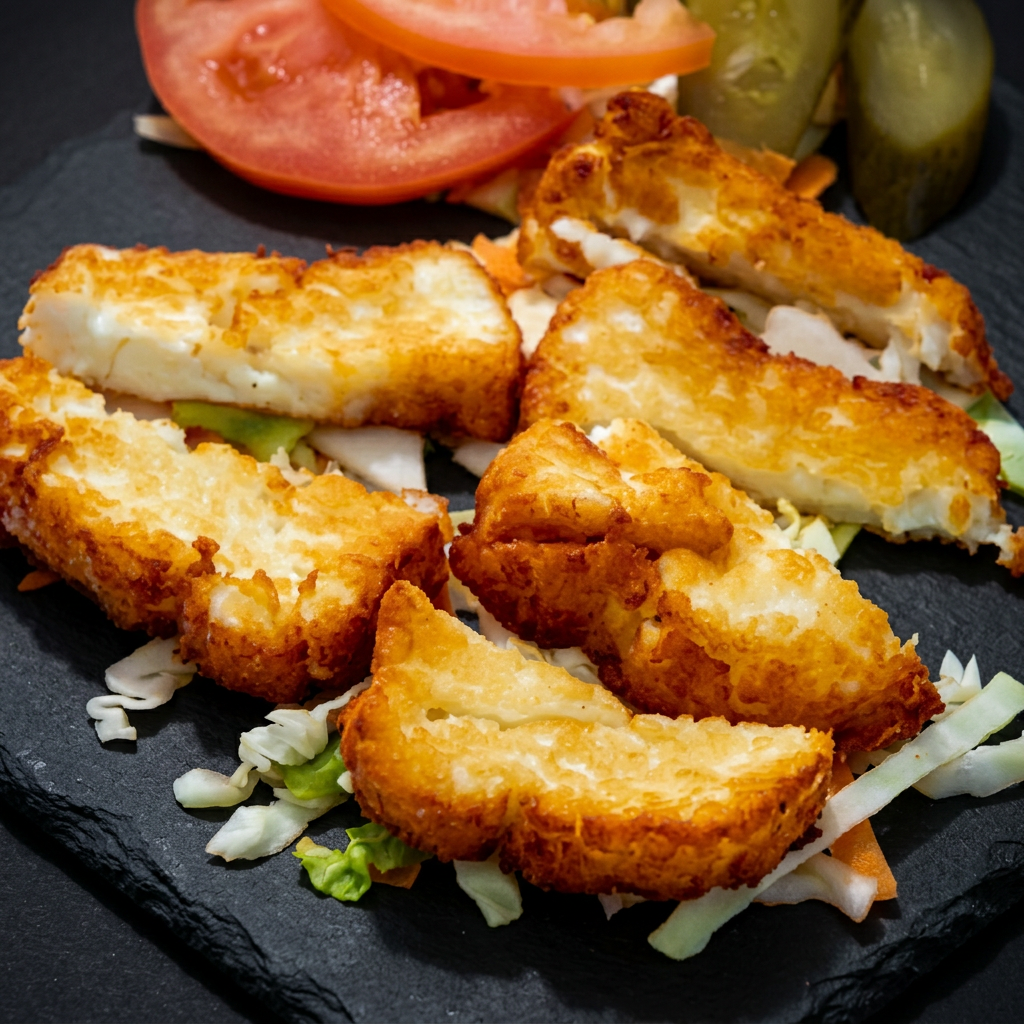 Fried Haloum