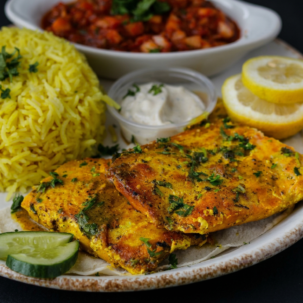 Salmon Plate